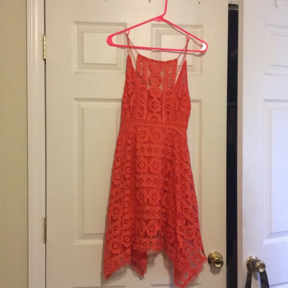 Free People Crochet dress